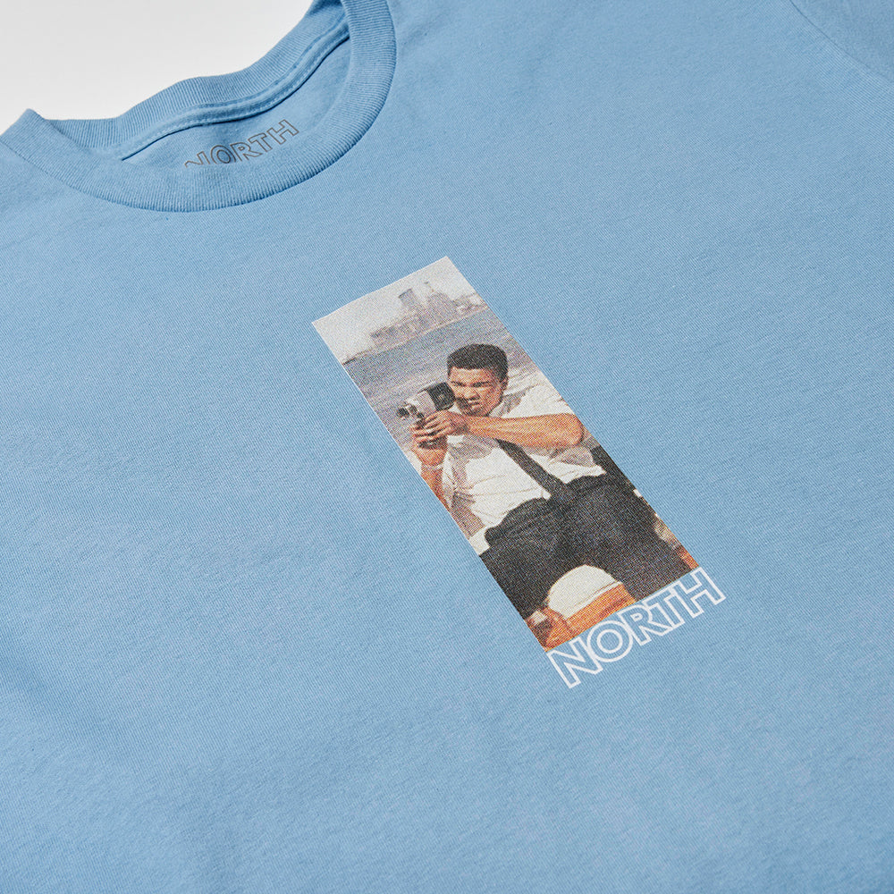 North Ali Super 8mm T-Shirt - Slate Blue