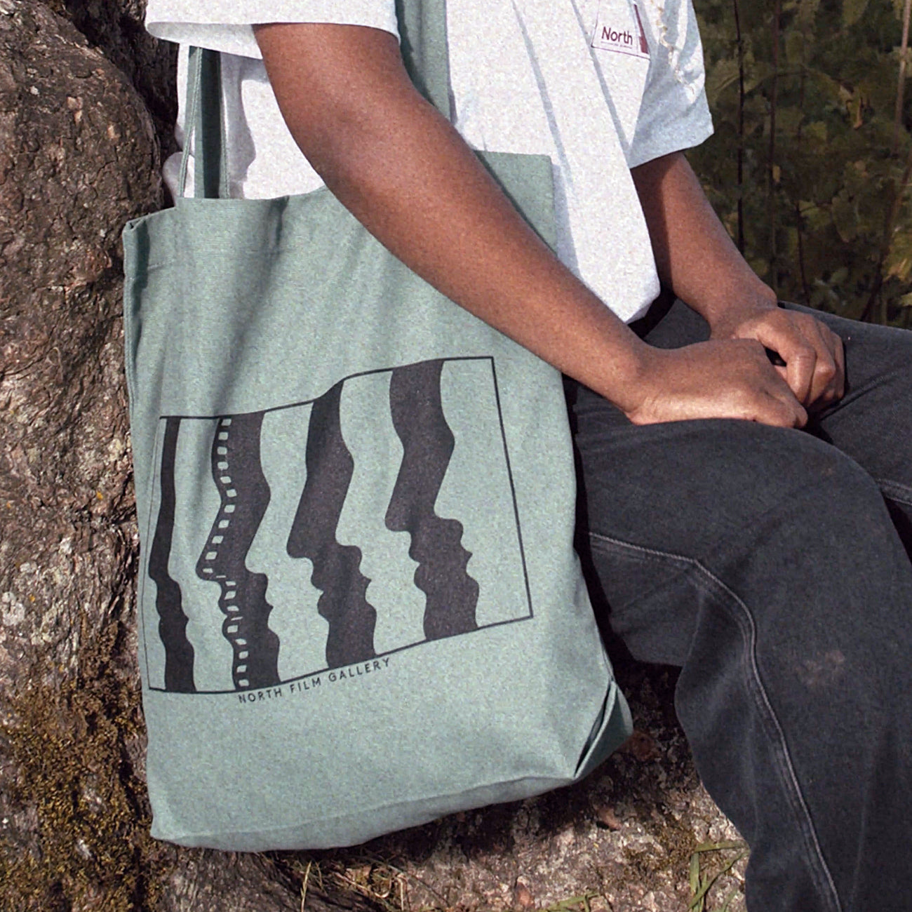 North Film Gallery Tote Bag - Green/Black