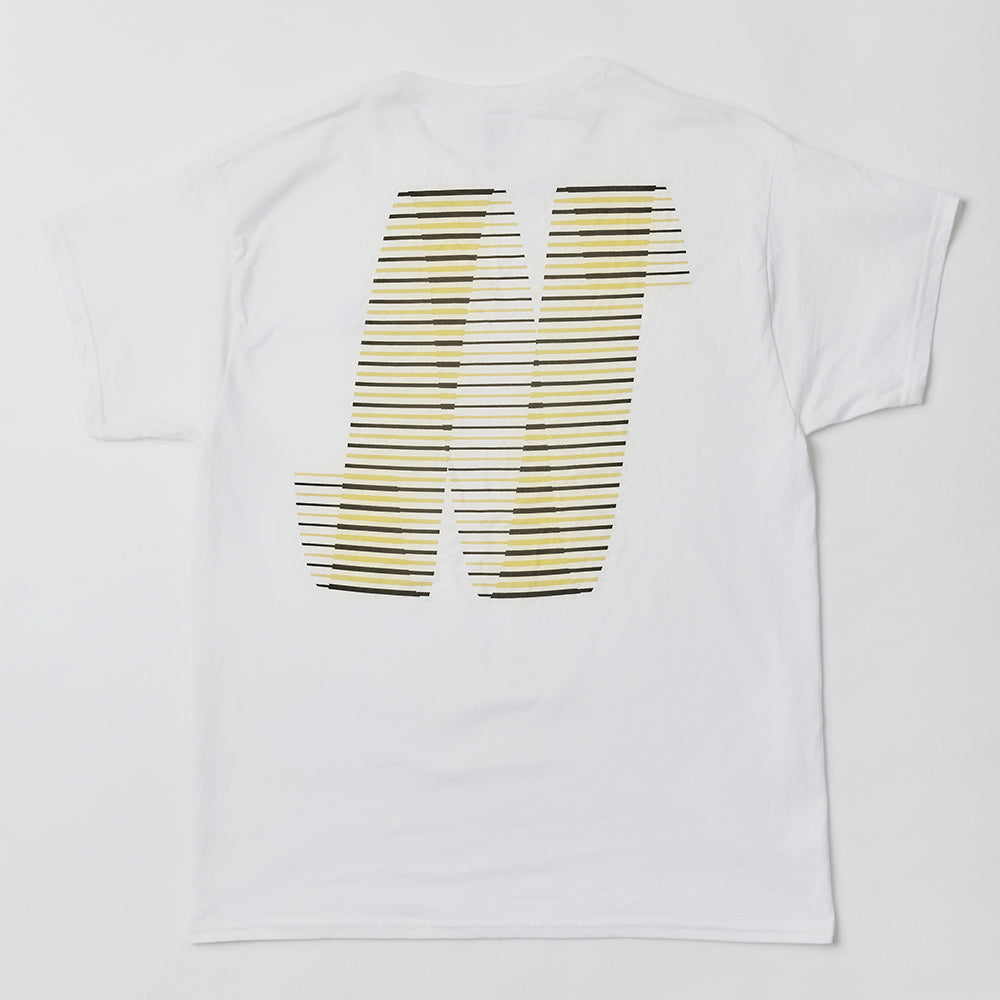 North N Logo T-shirt - White/Black/Yellow