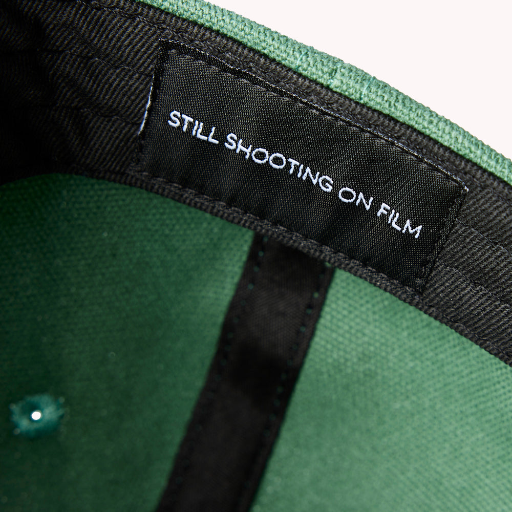 North Zodiac Logo Canvas Cap - Green