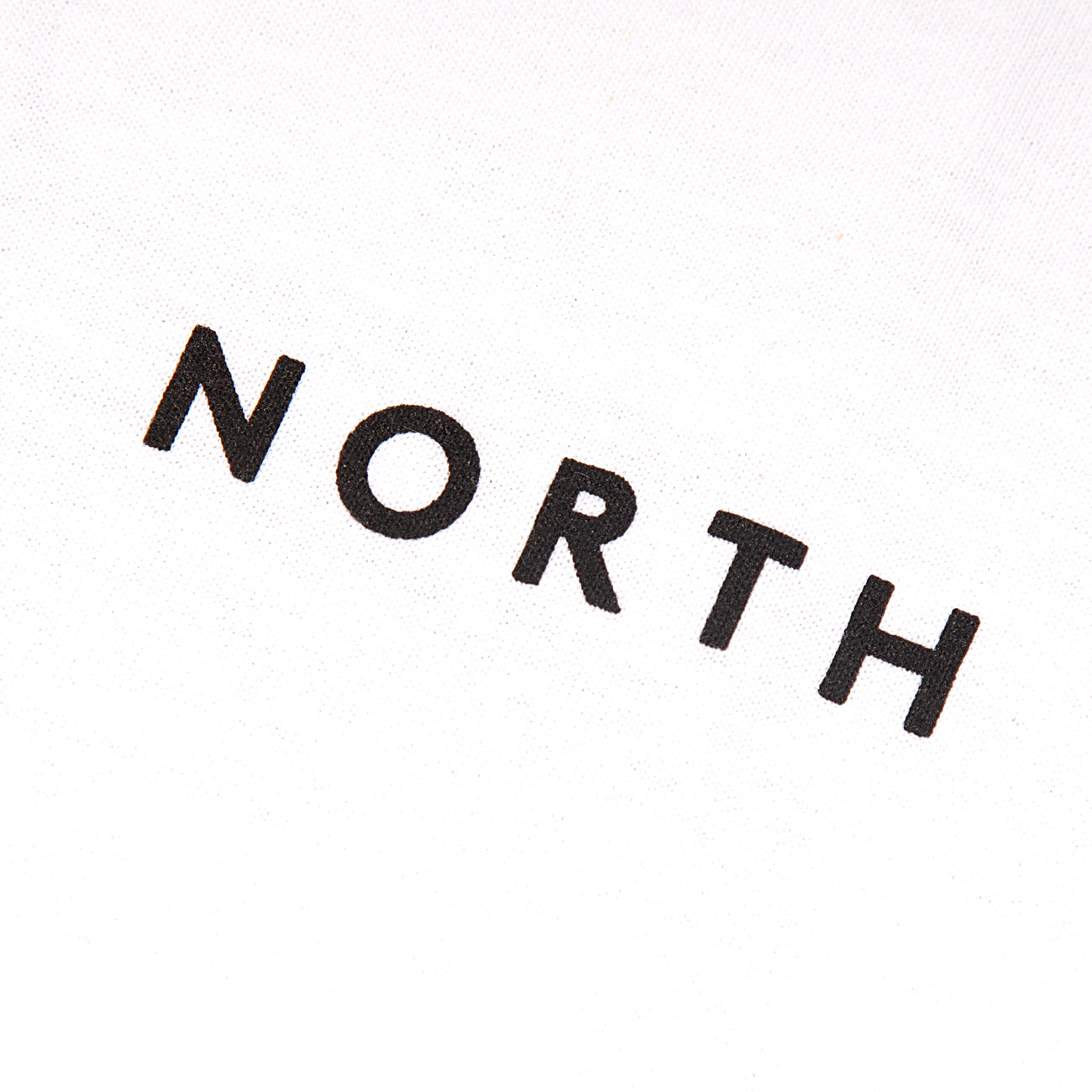 North Film Star Logo T-Shirt - White/Black
