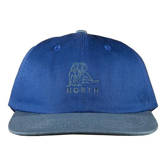 North Zodiac Logo Cap - Blue/Light Navy