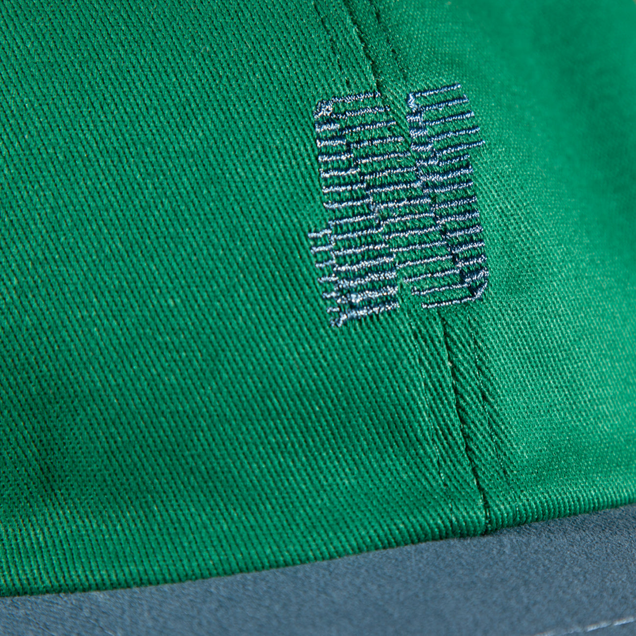 North N Logo Cap - Green/Light Navy