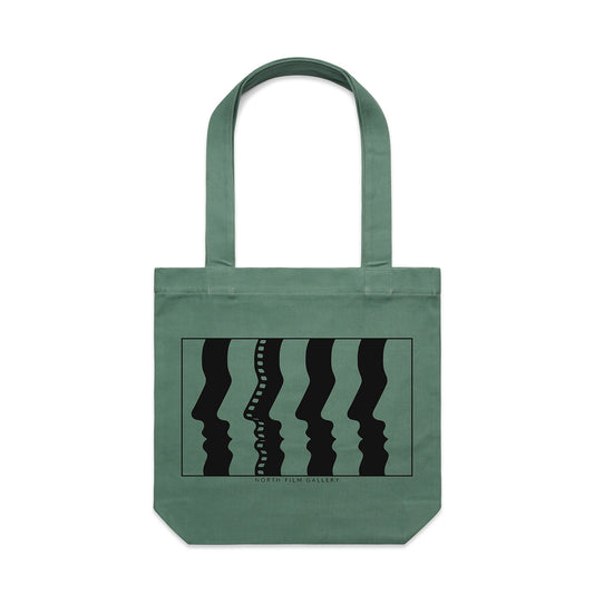 North Film Gallery Tote Bag - Green/Black