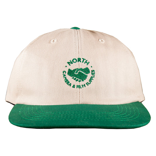 North Supplies Logo Cap - Cream/Green